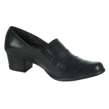 SKÓRZANE PÓŁBUTY DAMSKIE BRĄZ CZARNE