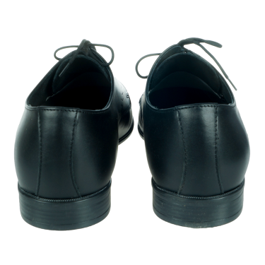 KLASYCZNE PANTOFLE WIZYTOWE MĘSKIE CZARNE J&R 217