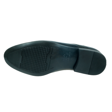 KLASYCZNE PANTOFLE WIZYTOWE MĘSKIE CZARNE J&R 217