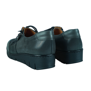 PÓŁBUTY DAMSKIE SKÓRZANE WIELBUT 198 SZARY