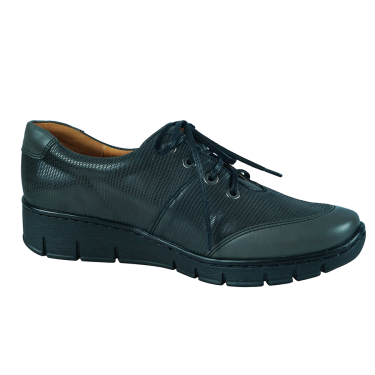 PÓŁBUTY DAMSKIE SKÓRZANE WIELBUT 198 SZARY