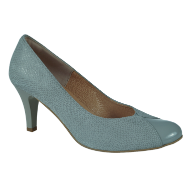 SZPILKI DAMSKIE SKÓRZANE KRYSTAD FULVIA SZARE