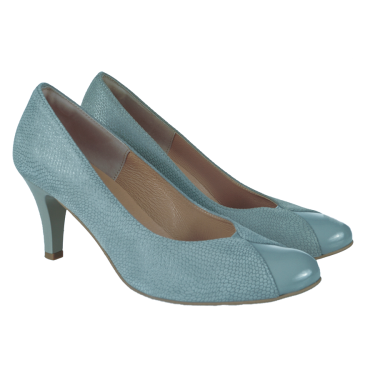 SZPILKI DAMSKIE SKÓRZANE KRYSTAD FULVIA SZARE