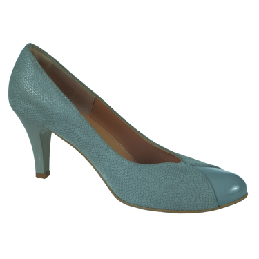 SZPILKI DAMSKIE SKÓRZANE KRYSTAD FULVIA SZARE