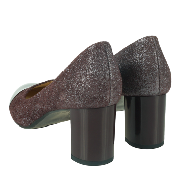 BORDOWE CZÓŁENKA DAMSKIE SKÓRA MARCO