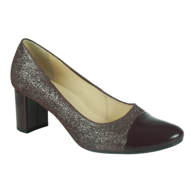 BORDOWE CZÓŁENKA DAMSKIE SKÓRA MARCO