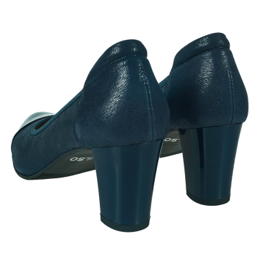 CZÓŁENKA DAMSKIE PULSO AF 321 GRANAT LAKIER