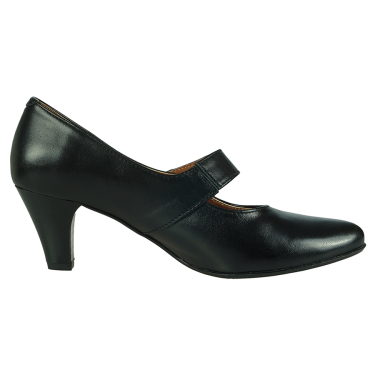 CZÓŁENKA SKÓRZANE DAMSKIE WIELBUT 102 CZARNE