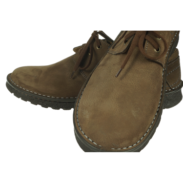 PÓŁBUTY SKÓRZANE MĘSKIE PAPILON 204 BRĄZ