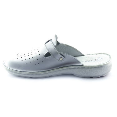 KLAPKI DAMSKIE BIAŁE ZDROWOTNO -MEDYCZNE HELIOS