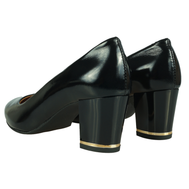 CZARNE CZÓŁENKA DAMSKIE SKÓRA WIELBUT 175