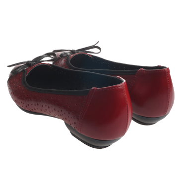 SKÓRZANE CZÓŁENKA DAMSKIE CZERWONE WIELBUT