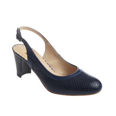 SKÓRZANE SANDAŁY NA OBCASIE WIELBUT 528 GRANAT