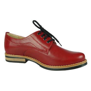 CZERWONE PÓŁBUTY DAMSKIE WIELBUT 010