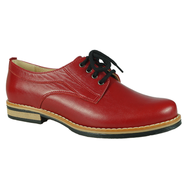 CZERWONE PÓŁBUTY DAMSKIE WIELBUT 010