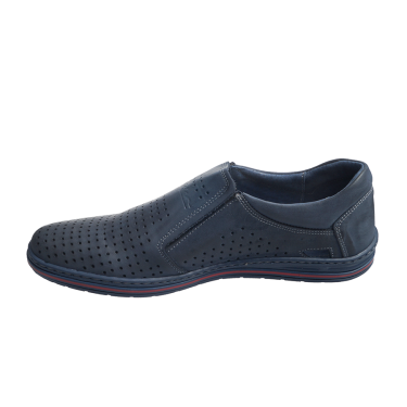 PÓŁBUTY SKÓRZANE MĘSKIE DORIAN 319 L GRANAT