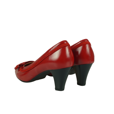 CZÓŁENKA DAMSKIE WIELBUT 120 CZERWONE