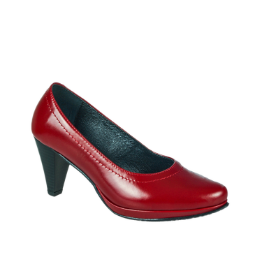 CZÓŁENKA DAMSKIE WIELBUT 151 CZERWONE