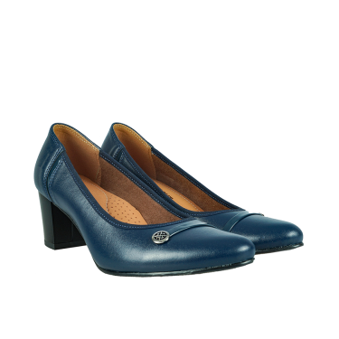 CZÓŁENKA DAMSKIE GRANATOWE WIELBUT 011