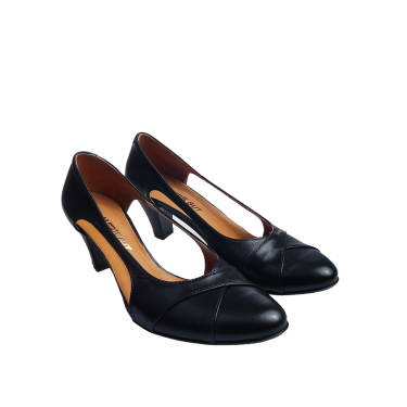 CZÓŁENKA DAMSKIE CZARNE WIELBUT 096