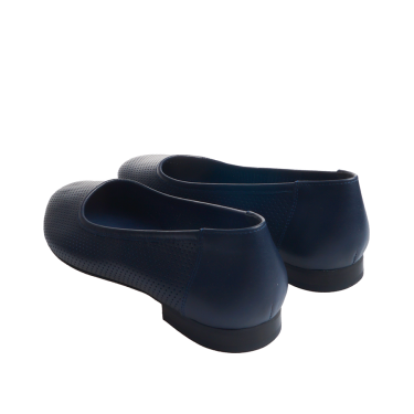 GRANATOWE BALERINY SKÓRZANE ANGELLO 329