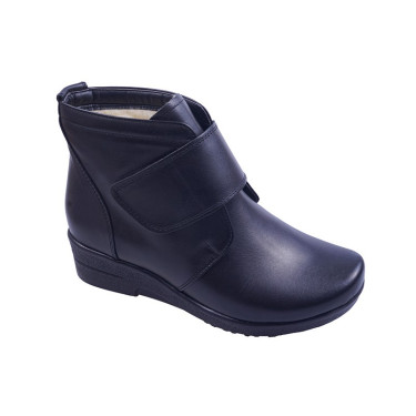 BOTKI SKÓRZANE MALWINA CZARNE