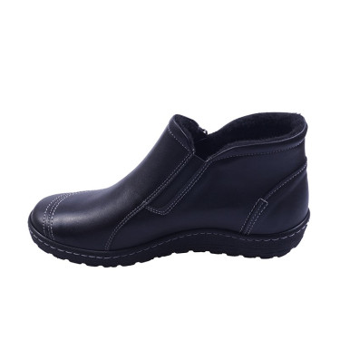 BOTKI DAMSKIE SKÓRZANE MARKI ROBERT 470 CZARNE