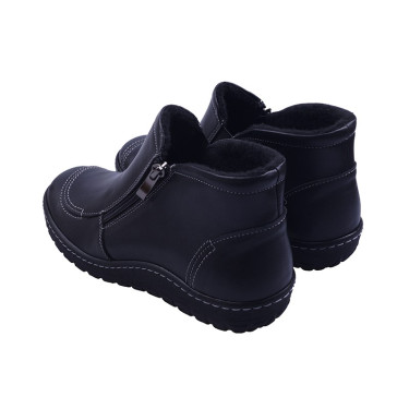 BOTKI DAMSKIE SKÓRZANE MARKI ROBERT 470 CZARNE