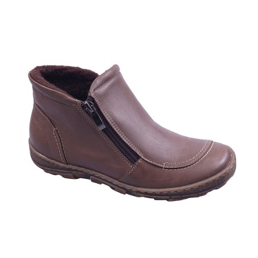 BOTKI DAMSKIE SKÓRZANE MARKI ROBERT 470 BEŻ