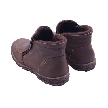 BOTKI DAMSKIE SKÓRZANE MARKI ROBERT 470 BEŻ