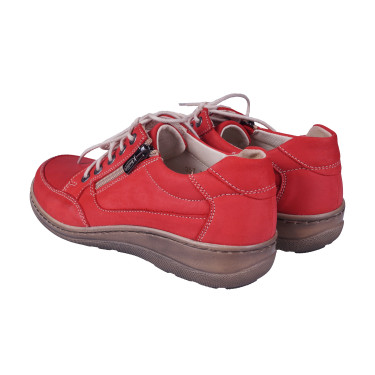 PÓŁBUTY DAMSKIE HELIOS 357 CZERWONY