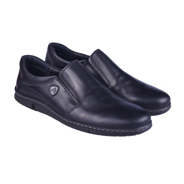 PÓŁBUTY MĘSKIE DORIAN 319 CZARNE