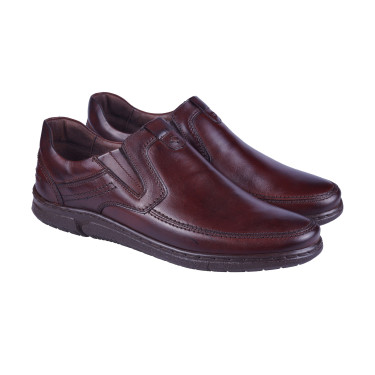 PÓŁBUTY MĘSKIE PAN 1338 BRĄZ