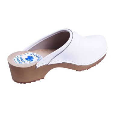 Medyczne drewniaki uniseks skóra ORTHOPEDIK 35-46