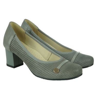 CZÓŁENKA DAMSKIE POPIEL ŁUSKA PULSO