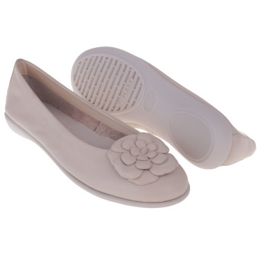 BALERINY DAMSKIE The FLEXX SKÓRA KOMFORT BEŻ