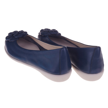 BALERINY DAMSKIE The FLEXX SKÓRA KOMFORT GRANAT