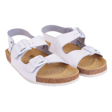 KOMFORTOWE SANDAŁY MĘSKIE BIAŁE