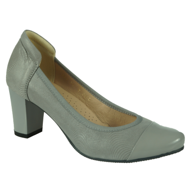 STYLOWE CZÓŁENKA DAMSKIE POPIEL LAKIER PULSO