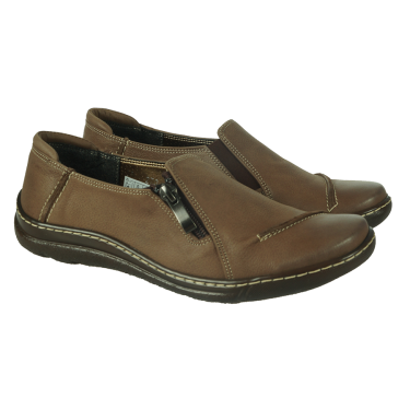 KOMFORTOWE PÓŁBUTY DAMSKIE BRĄZ ROBERT 405