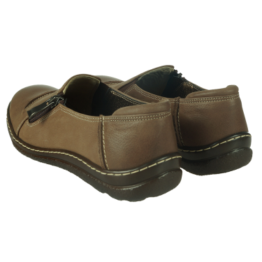 KOMFORTOWE PÓŁBUTY DAMSKIE BRĄZ ROBERT 405