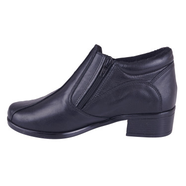 Botki damskie skórzane marki Robert 303 czarne