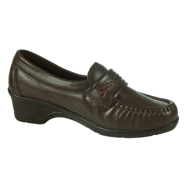 PÓŁBUTY DAMSKIE SOLO 065  BRĄZ