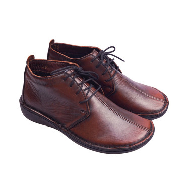 BOTKI DAMSKIE SKÓRZANE WIELBUT K -230 BRĄZOWE