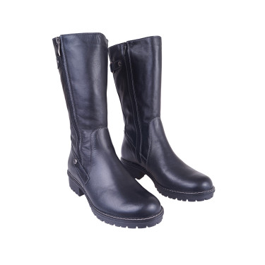 KOZAKI DAMSKIE SKÓRZANE ROBERT 719 CZARNE