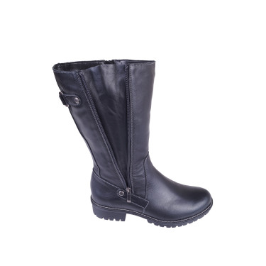 KOZAKI DAMSKIE SKÓRZANE ROBERT 719 CZARNE