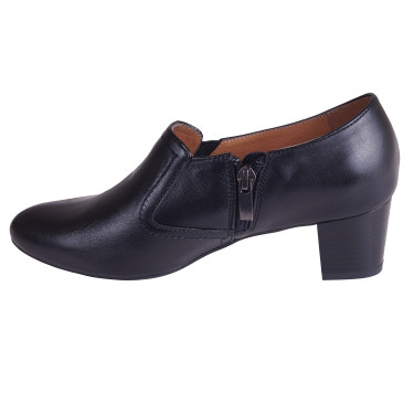 PÓŁBUTY DAMSKIE SKÓRZANE WIELBUT 187 CZARNE