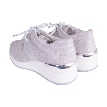 SNEAKERSY NA KOTURNIE SKÓRZANE SOKOLSKI W20-29