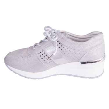 SNEAKERSY NA KOTURNIE SKÓRZANE SOKOLSKI W20-29