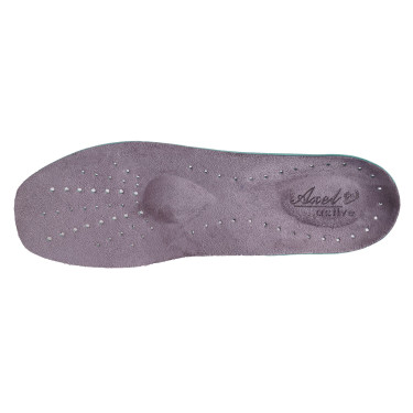 PÓŁBUTY DAMSKIE SKÓRZANE AXEL 1862 SZARE